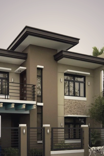 Full home interior design showcasing modular kitchen and living area